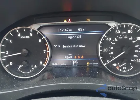 2025 Nissan Altima Sv Fwd from USA, damaged, VIN 1N4BL4DV6SN395598